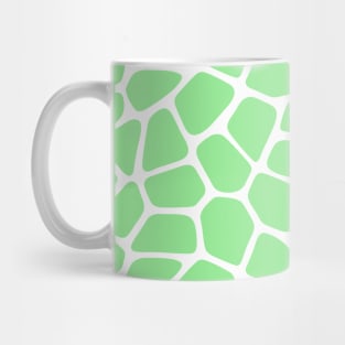 Green Giraffe Print Mug